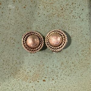 Clip on earrings (sterling silver)